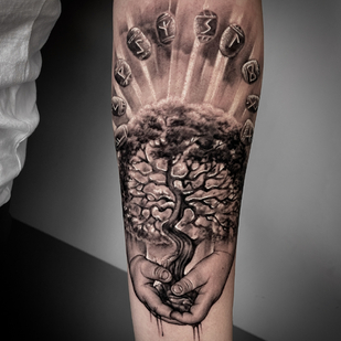 tatouage #82820 | Artiste tatoueur Mihail Gromovchuk / Leeahim_tattoo