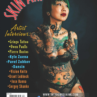 Femme Couleur Oriental tatouage sur Combinaison #82976 | Artiste tatoueur Pavel Zubkov