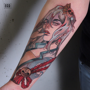 tatouage #83266 | Artiste tatoueur Anna Rubirossa