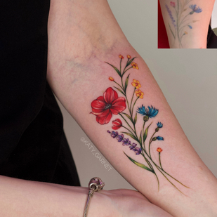 tatouage #83457 | Artiste tatoueur Ekaterina Garnet / Katy Garnet