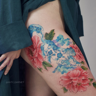 tatouage #83464 | Artiste tatoueur Ekaterina Garnet / Katy Garnet