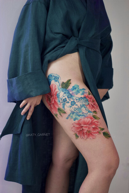 Idées de Tatouage # Artiste tatoueur Ekaterina Garnet / Katy Garnet