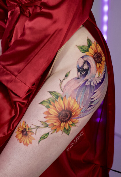 Idées de Tatouage #83472 Artiste tatoueur Ekaterina Garnet / Katy Garnet