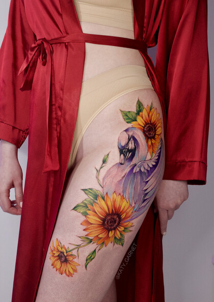 Idées de Tatouage # Artiste tatoueur Ekaterina Garnet / Katy Garnet