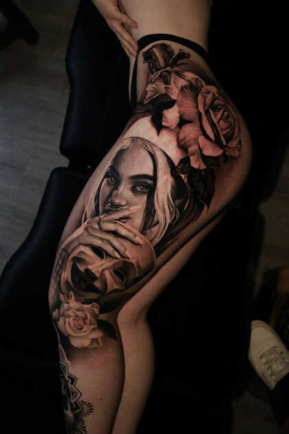 Idées de Tatouage # Artiste tatoueur Jessica C. Vittorelli