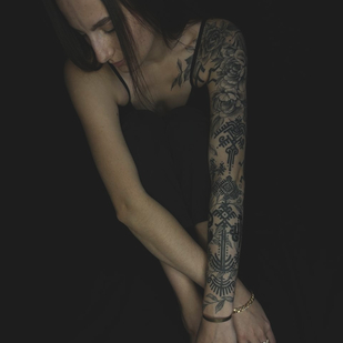 tatouage #87047 | Artiste tatoueur Mr.Evil Ruslan Bazhanov