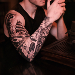 tatouage #89497 | Artiste tatoueur Aleksandr Maximov