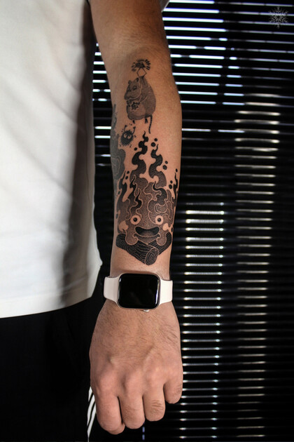 Idées de Tatouage #85439 Artiste tatoueur Aleksandr Snegin