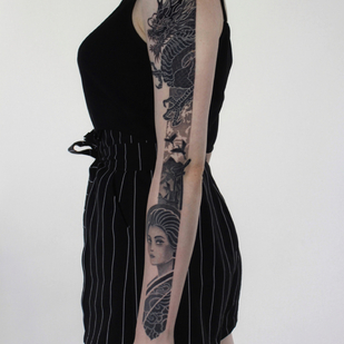 tatouage #85446 | Artiste tatoueur Aleksandr Snegin