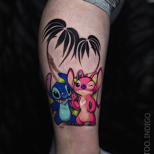 Femme Couleur Style d'Auteur tatouage sur Avant-bras #84247 | Artiste tatoueur Andrey Indigo