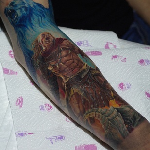 Homme Couleur Réalisme tatouage sur Avant-bras #84259 | Artiste tatoueur Andrey Indigo