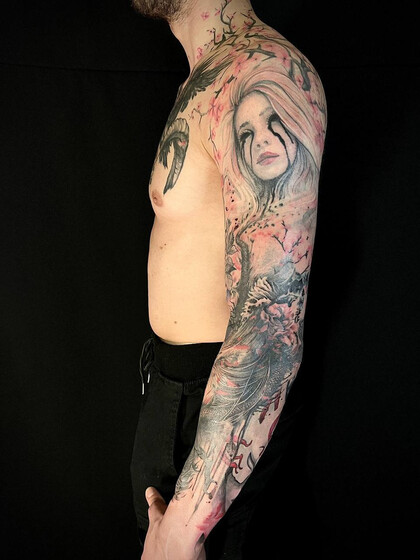 Idées de Tatouage #89182 Artiste tatoueur Andrey Zhukov