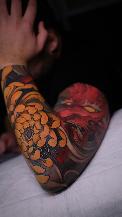 Idées de Tatouage #90935 Artiste tatoueur Anton Raym