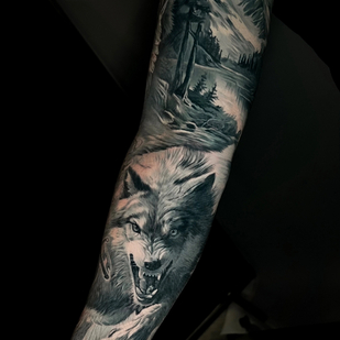 tatouage #84319 | Artiste tatoueur Dmitriy Nazarov