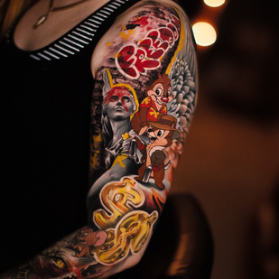 tatouage #84765 | Artiste tatoueur Dmitriy Sheyb