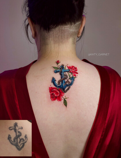 Idées de Tatouage # Artiste tatoueur Ekaterina Garnet / Katy Garnet