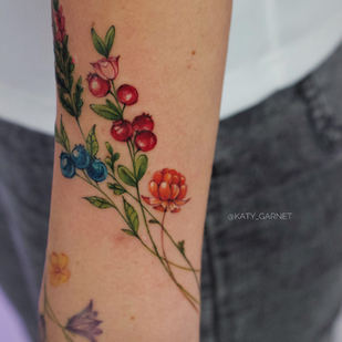 tatouage #85326 | Artiste tatoueur Ekaterina Garnet / Katy Garnet