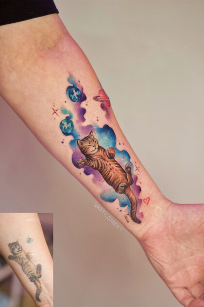 Idées de Tatouage # Artiste tatoueur Ekaterina Garnet / Katy Garnet