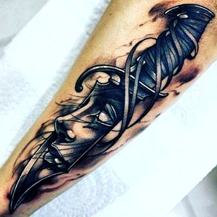 Femme   tatouage #86319 | Artiste tatoueur Georgiy Vahtangishvili