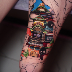 tatouage #86517 | Artiste tatoueur Katya Yankovskaya / Motty