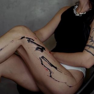 Abstrait tatouage #83577 | Artiste tatoueur Mihail Morrison