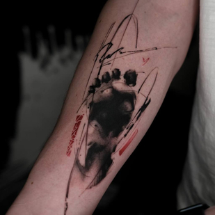 Abstrait tatouage #83580 | Artiste tatoueur Mihail Morrison