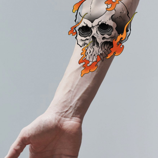 Homme Couleur  tatouage #87234 | Artiste tatoueur Odincov Egor