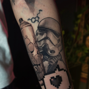 Noir et Gris Réalisme tatouage #87958 | Artiste tatoueur Victoria Ziman