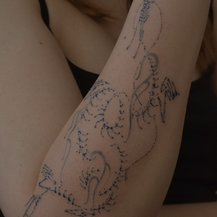 Femme Couleur  tatouage #94929 | Artiste tatoueur Sergeeva Tattoo