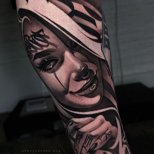 tatouage #95782 | Artiste tatoueur Spray Gun