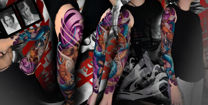 Idées de Tatouage #91114 Artiste tatoueur Vitaliy Vladimirovich