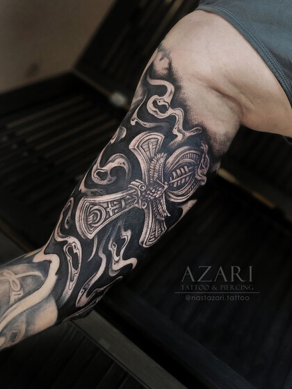 Idées de Tatouage #91271 Artiste tatoueur Anastasiya Azari