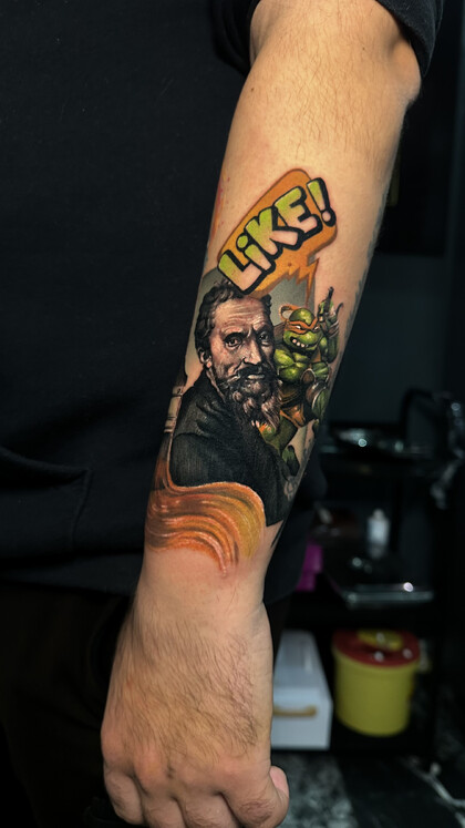 Idées de Tatouage #91305 Artiste tatoueur Artem Sachko