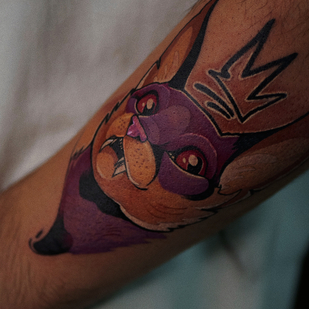 Homme Couleur Néo-traditionnel tatouage sur Avant-bras #91386 | Artiste tatoueur Dmitriy Minaev