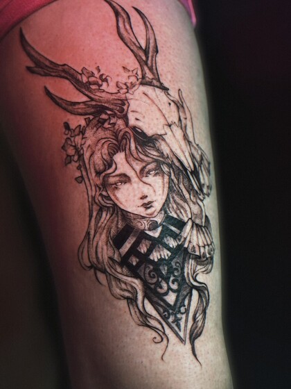 Idées de Tatouage # Artiste tatoueur Valeriya Suhorukova