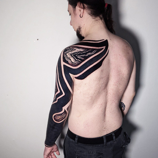 Ornemental tatouage #91787 | Artiste tatoueur Nikita Petrov