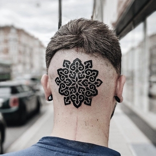 Ornemental tatouage #91797 | Artiste tatoueur Nikita Petrov