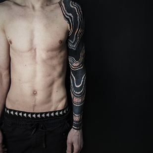 Ornemental tatouage #91870 | Artiste tatoueur Nikita Petrov