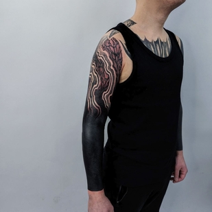 Ornemental tatouage #91872 | Artiste tatoueur Nikita Petrov