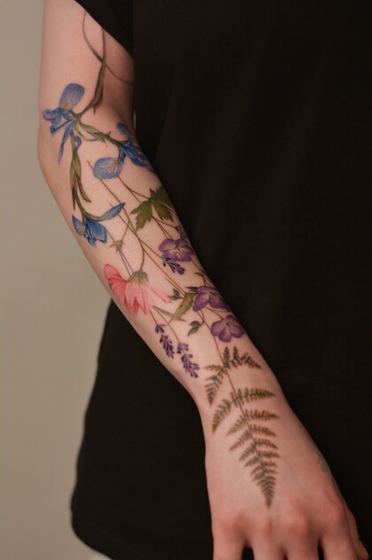 Idées de Tatouage # Artiste tatoueur Polina Musikaeva