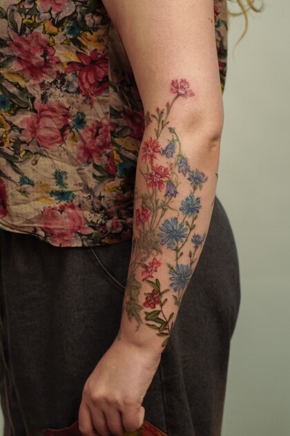 Idées de Tatouage # Artiste tatoueur Polina RedHead