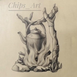 Noir et Gris Graphique tatouage #92647 | Artiste tatoueur Anna Chepusenko