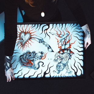 tatouage #92768 | Artiste tatoueur Kateryna Vorobiova