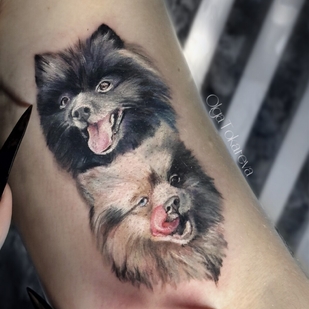 Couleur Micro-réalisme tatouage #101905 | Artiste tatoueur Olga Tokareva