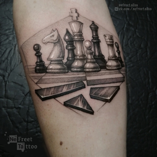 Homme Noir Micro-réalisme tatouage sur Avant-bras #92870 | Artiste tatoueur Alisa Lisova