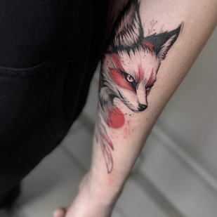 Homme Couleur Graphique tatouage sur Avant-bras #92881 | Artiste tatoueur Alisa Lisova