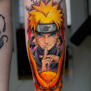 Anime tatouage #93079 | Artiste tatoueur Rogério Opix