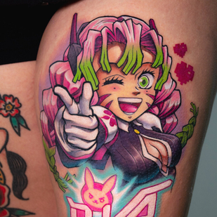 Anime tatouage #93086 | Artiste tatoueur Rogério Opix