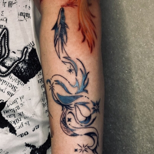 Femme Couleur  tatouage #97280 | Artiste tatoueur Svetlana Aleksina