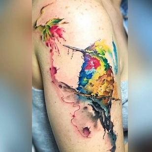 Aquarelle tatouage #93761 | Artiste tatoueur Neto Tattoo Florida